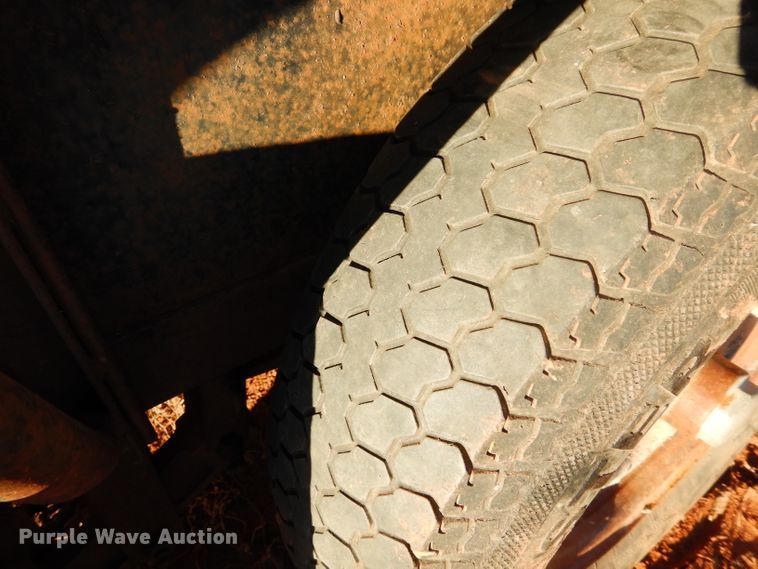 image for item GF9973 Shop built livestock trailer