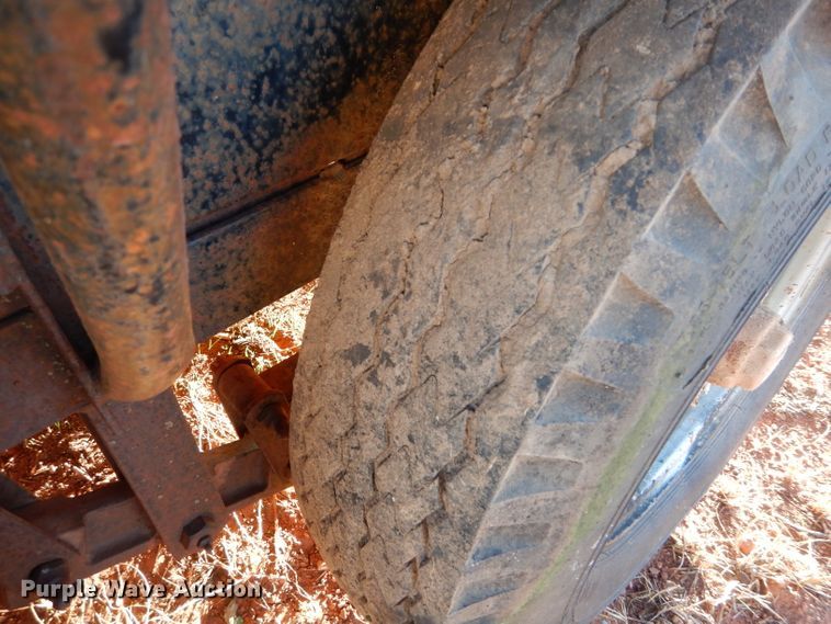 image for item GF9973 Shop built livestock trailer