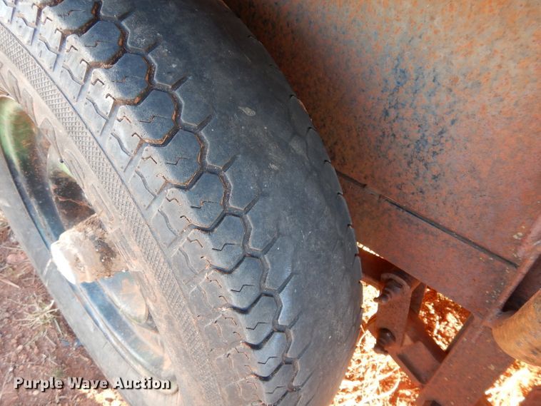 image for item GF9973 Shop built livestock trailer