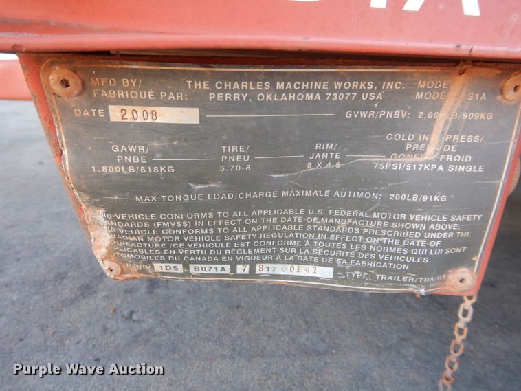 image for item GF9989 2013 Ditch Witch RT12 trencher