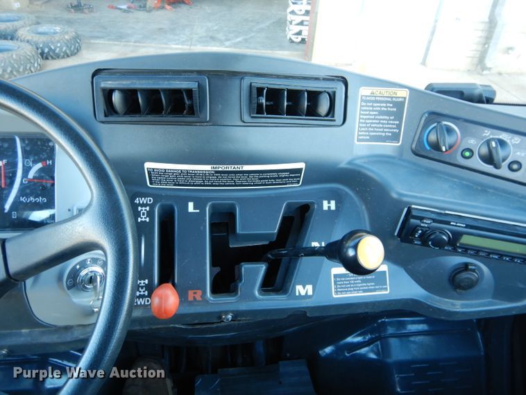 image for item GF9992 2010 Kubota RTV1100 utility vehicle