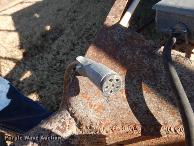 image for item GJ9144 Shop built tilt deck utility trailer