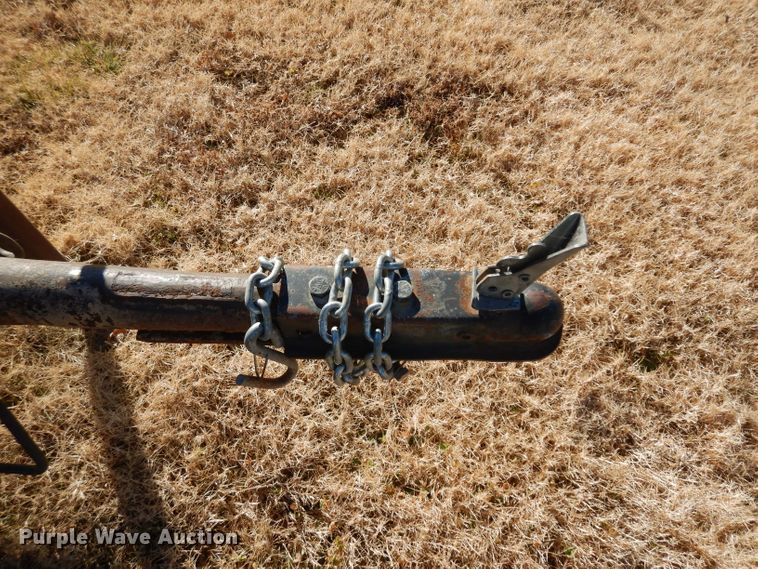 image for item GJ9144 Shop built tilt deck utility trailer