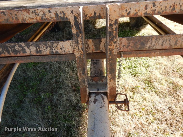 image for item GJ9144 Shop built tilt deck utility trailer