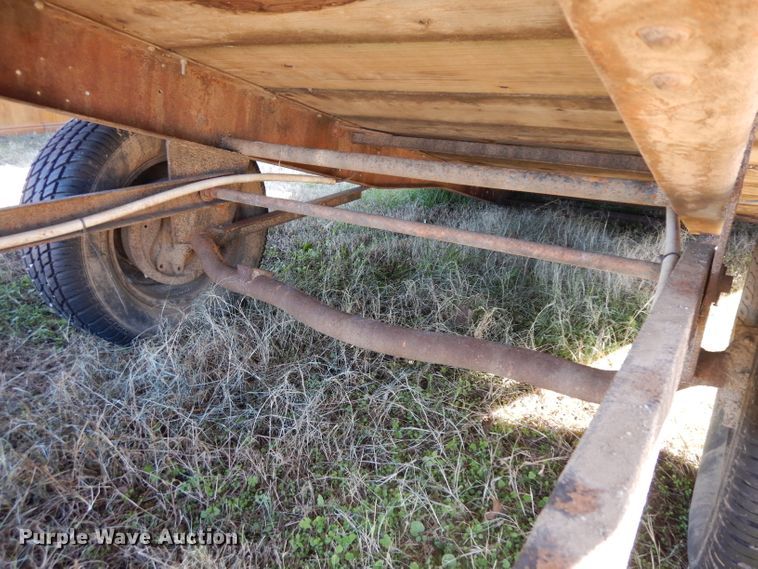 image for item GJ9144 Shop built tilt deck utility trailer