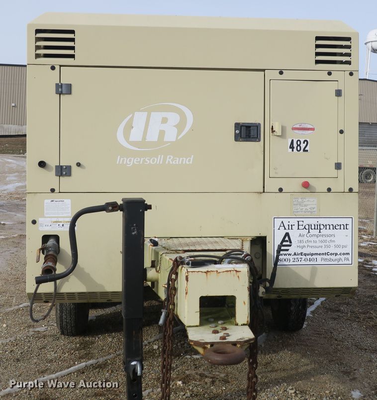 image for item DB10087 2008 Ingersoll Rand XHP750 air compressor