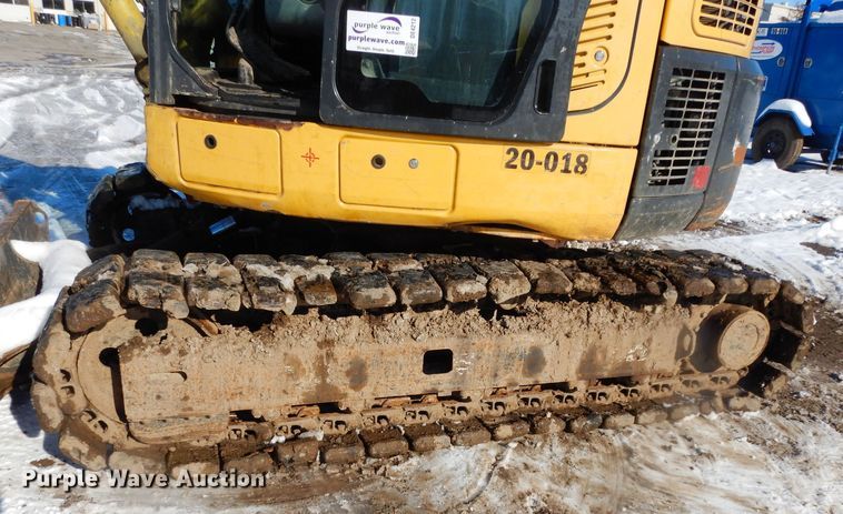 image for item DE4212 2012 Komatsu PC88MR-8 mini excavator