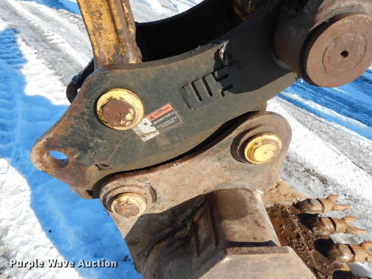 image for item DE4212 2012 Komatsu PC88MR-8 mini excavator