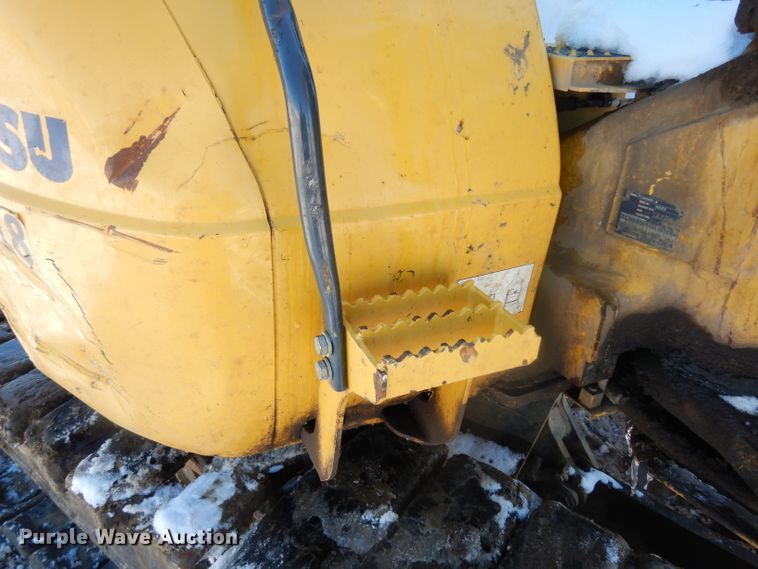 image for item DE4212 2012 Komatsu PC88MR-8 mini excavator