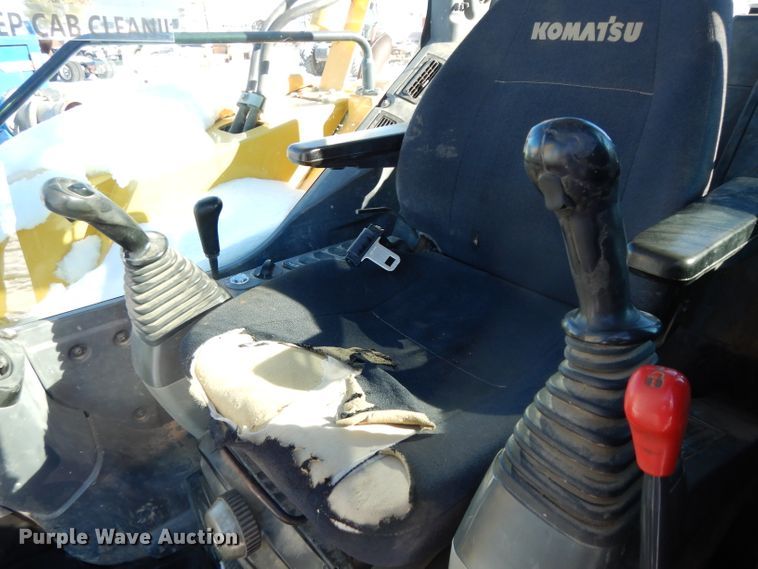 image for item DE4212 2012 Komatsu PC88MR-8 mini excavator