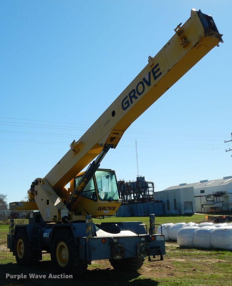 image for item DF2599 2000 Grove RT530E crane