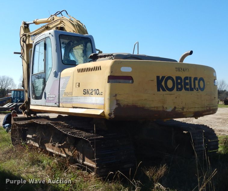 image for item DF2601 2005 Kobelco SK210LC excavator
