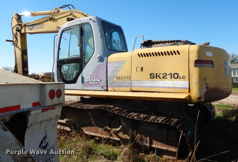 image for item DF2601 2005 Kobelco SK210LC excavator