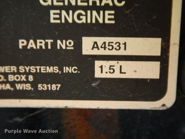 image for item DF2602 Generac 00995-0 generator