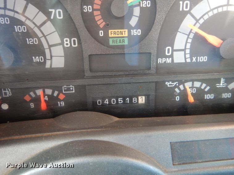 image for item DH6933 1997 GMC C8500 cable reel truck