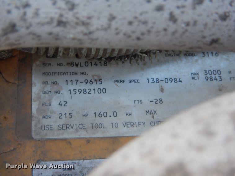 image for item DH6933 1997 GMC C8500 cable reel truck