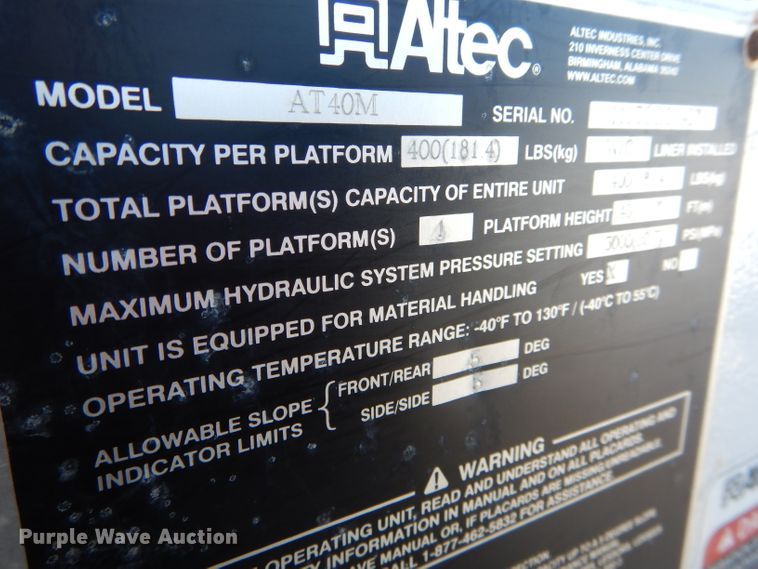 image for item DH6963 2013 Dodge Ram 5500 bucket truck