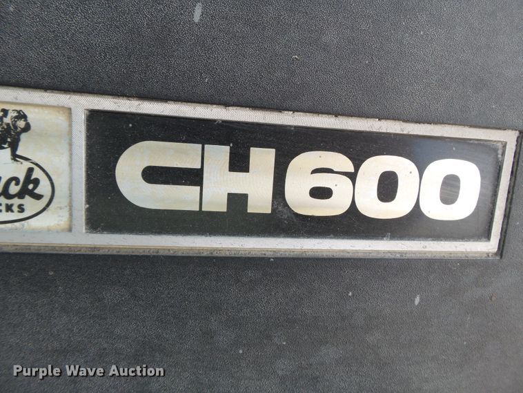 image for item DH7831 1996 Mack CH600 dump truck