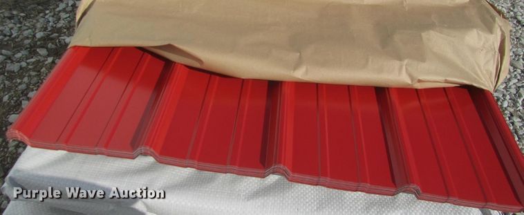 image for item EF9587 (60) sheets of metal roofing/siding