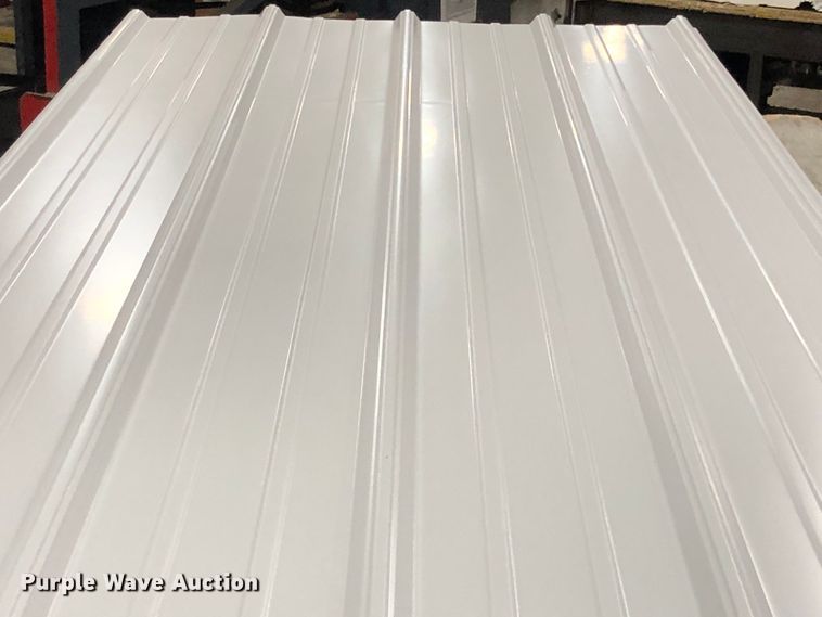 image for item EF9589 (90) sheets of metal roofing/siding