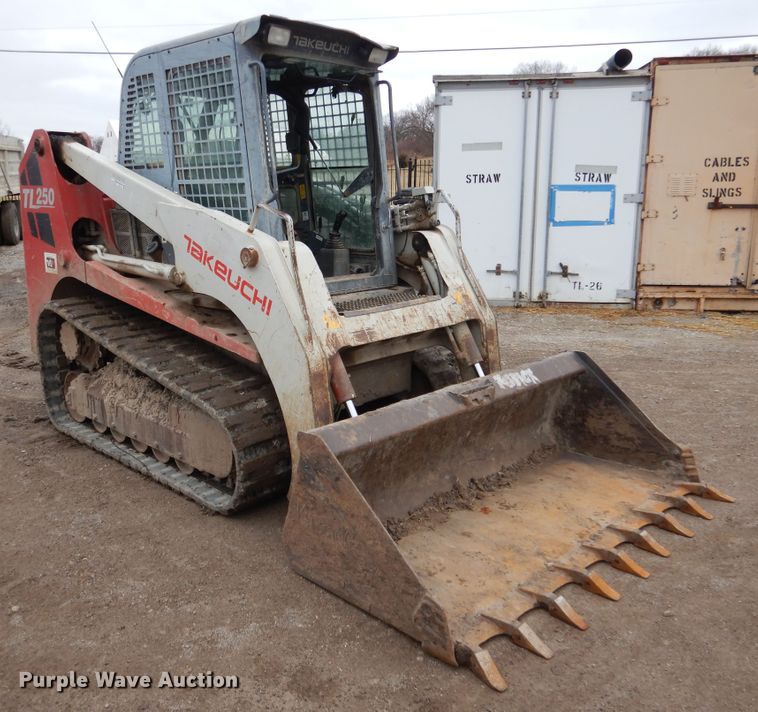 image for item EK9133 2011 Takeuchi TL250 skid steer