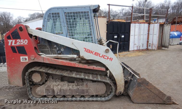 image for item EK9133 2011 Takeuchi TL250 skid steer