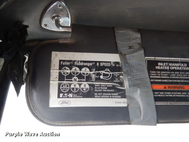 image for item EK9135 1995 Ford L8000 dump truck