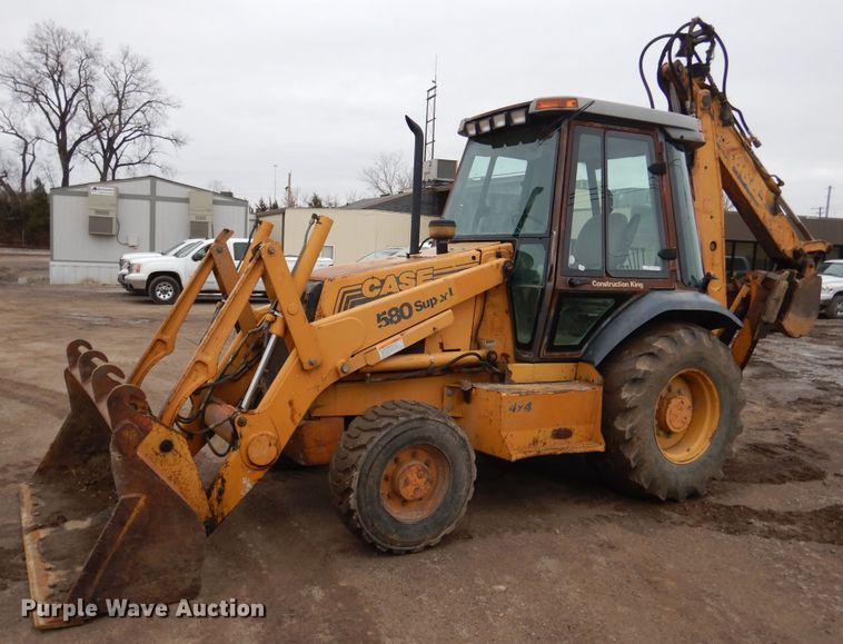 image for item EK9138 1997 Case 580 Super L backhoe