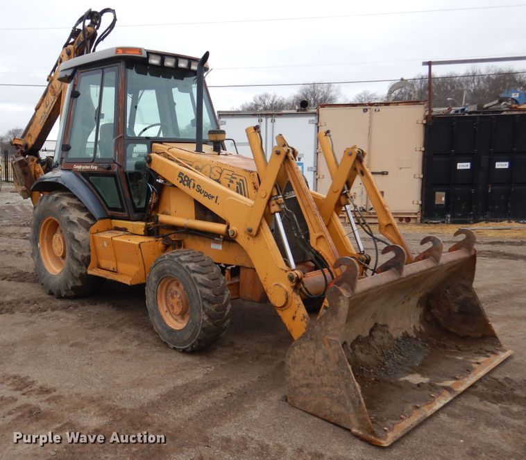 image for item EK9138 1997 Case 580 Super L backhoe