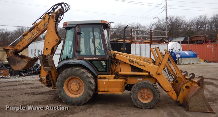 image for item EK9138 1997 Case 580 Super L backhoe
