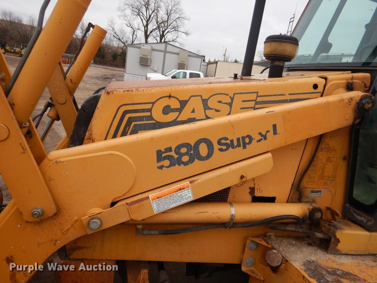 image for item EK9138 1997 Case 580 Super L backhoe