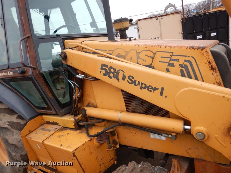 image for item EK9138 1997 Case 580 Super L backhoe