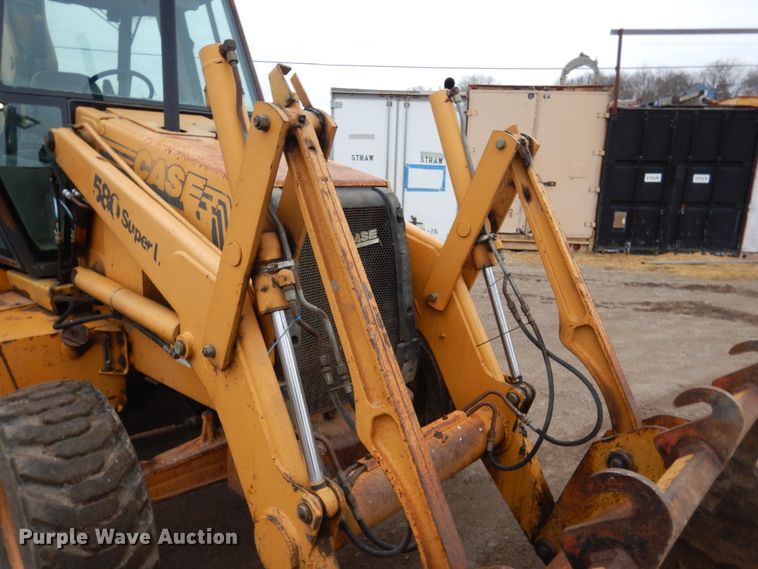 image for item EK9138 1997 Case 580 Super L backhoe