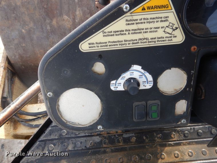 image for item FU9071 2004 Ingersoll Rand SD116DX TF single drum vibratory roller