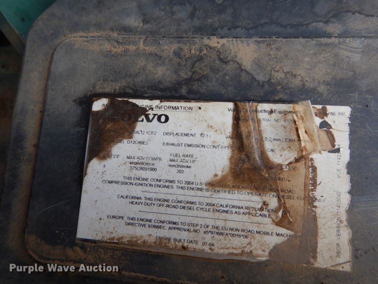 image for item FU9075 2005 Volvo A35D articulated haul truck