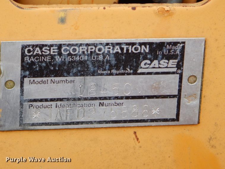 image for item GB9584 1999 Case 1845C skid steer