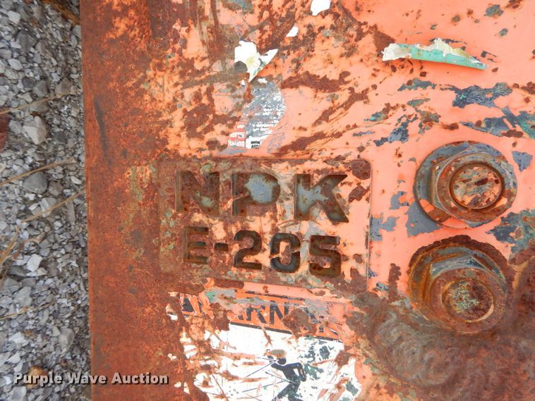 image for item GB9596 NPK E-205 hydraulic hammer