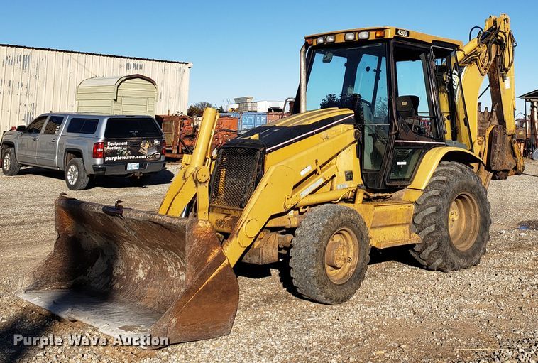 image for item GB9598 2002 Caterpillar 420D backhoe