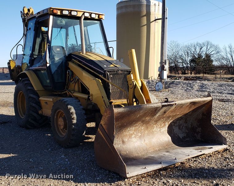 image for item GB9598 2002 Caterpillar 420D backhoe