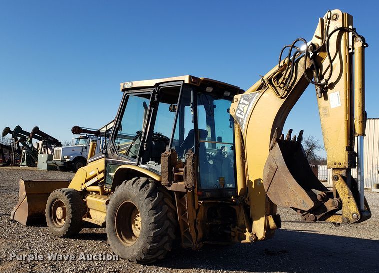 image for item GB9598 2002 Caterpillar 420D backhoe