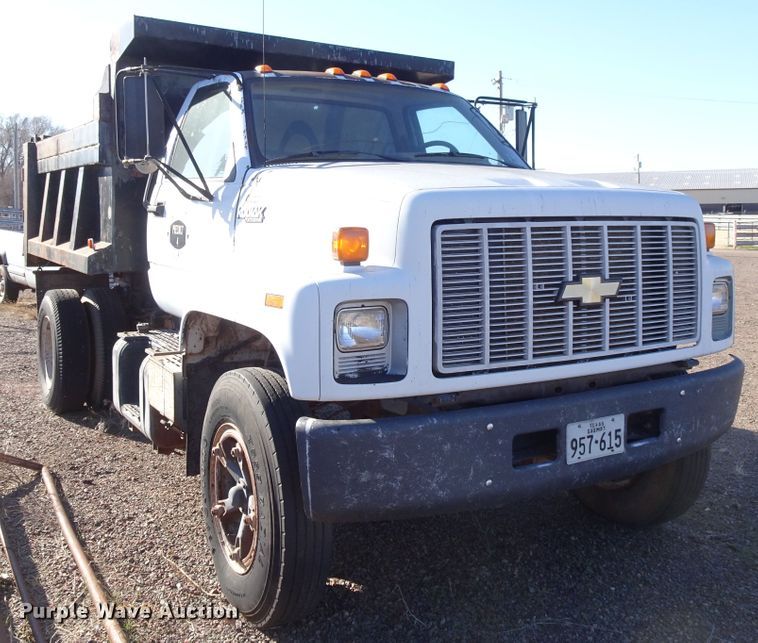 image for item GC9140 1990 Chevrolet Kodiak C50 dump truck