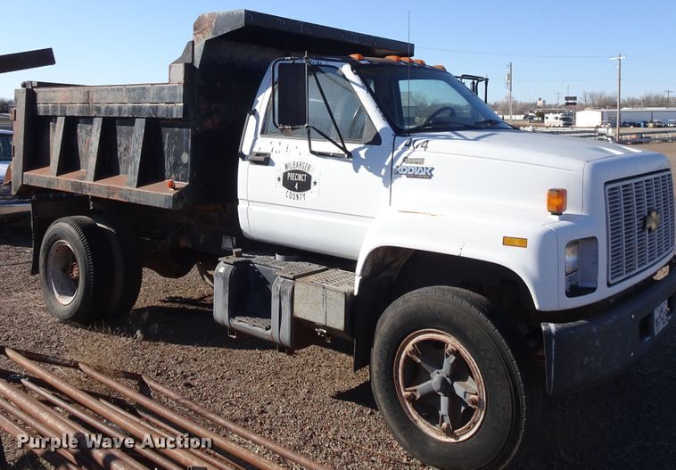 image for item GC9140 1990 Chevrolet Kodiak C50 dump truck