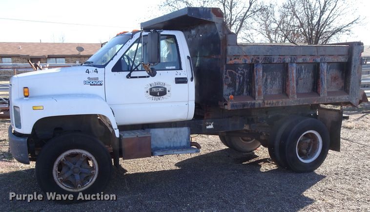 image for item GC9140 1990 Chevrolet Kodiak C50 dump truck