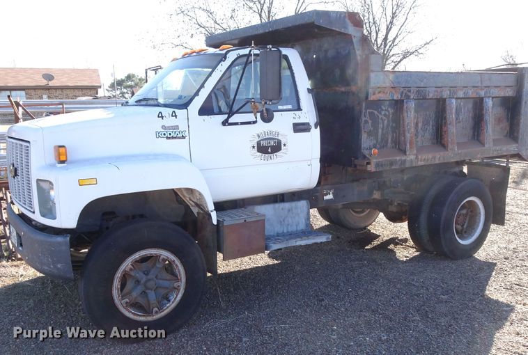 image for item GC9140 1990 Chevrolet Kodiak C50 dump truck