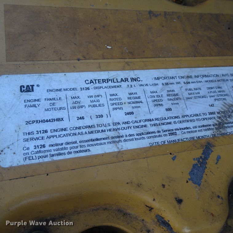 image for item GC9142 2003 Freightliner FL70 service truck with crane