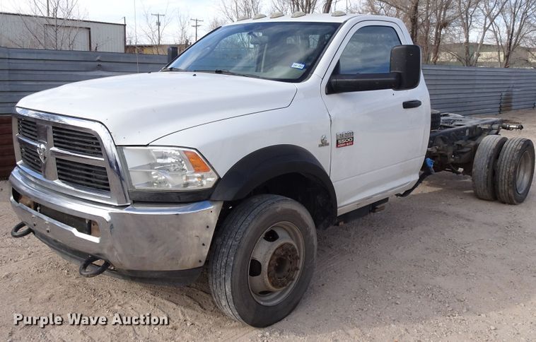 image for item GC9146 2012 Dodge Ram 5500 truck cab and chassis