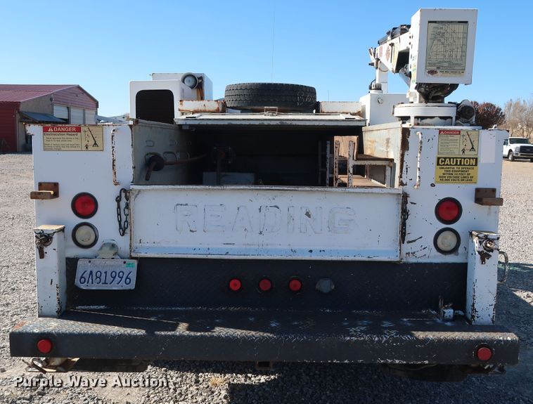 image for item GD9901 1999 Ford F550 Super Duty XL service truck with crane