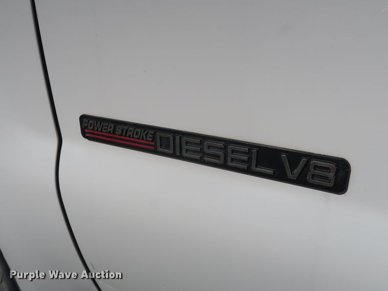 image for item GD9901 1999 Ford F550 Super Duty XL service truck with crane