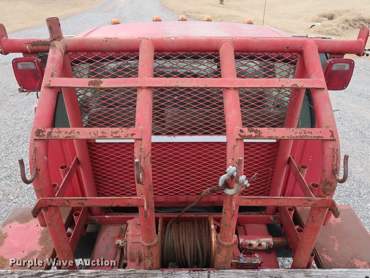 image for item GD9956 2000 Ford F750 Super Duty XL flatbed truck