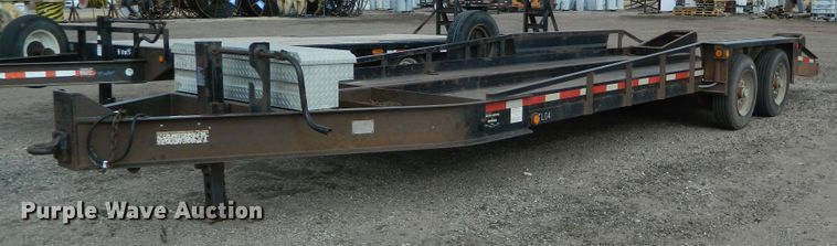 image for item GE9860 2007 Belshe TL04 equipment trailer